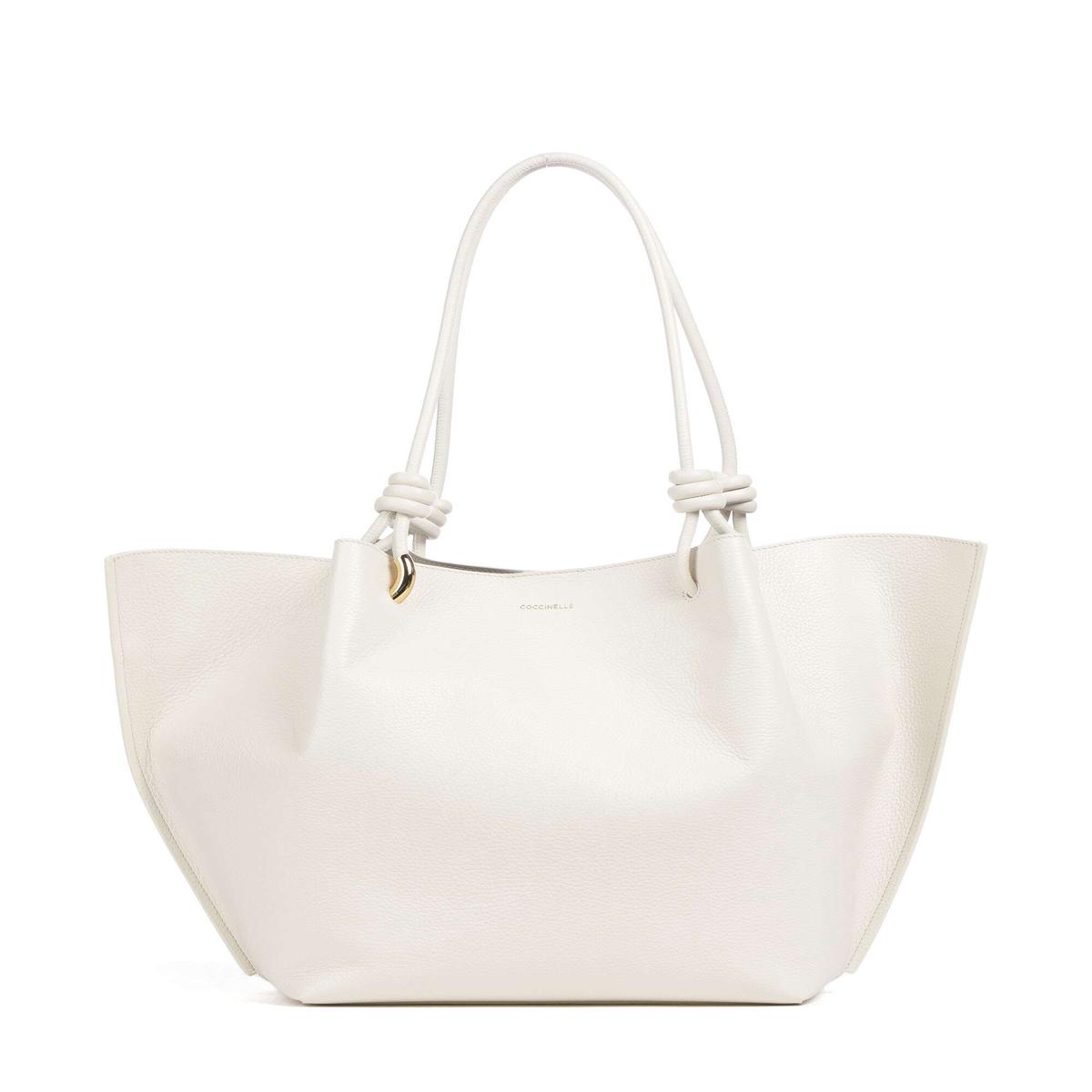 Coccinelle Finn Tote bag pearl