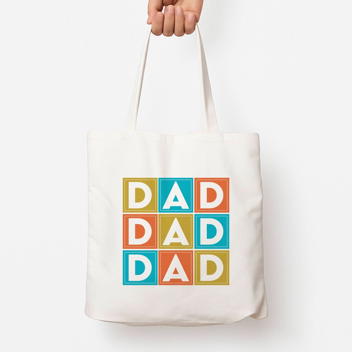 Dad Cubes Tote Bag