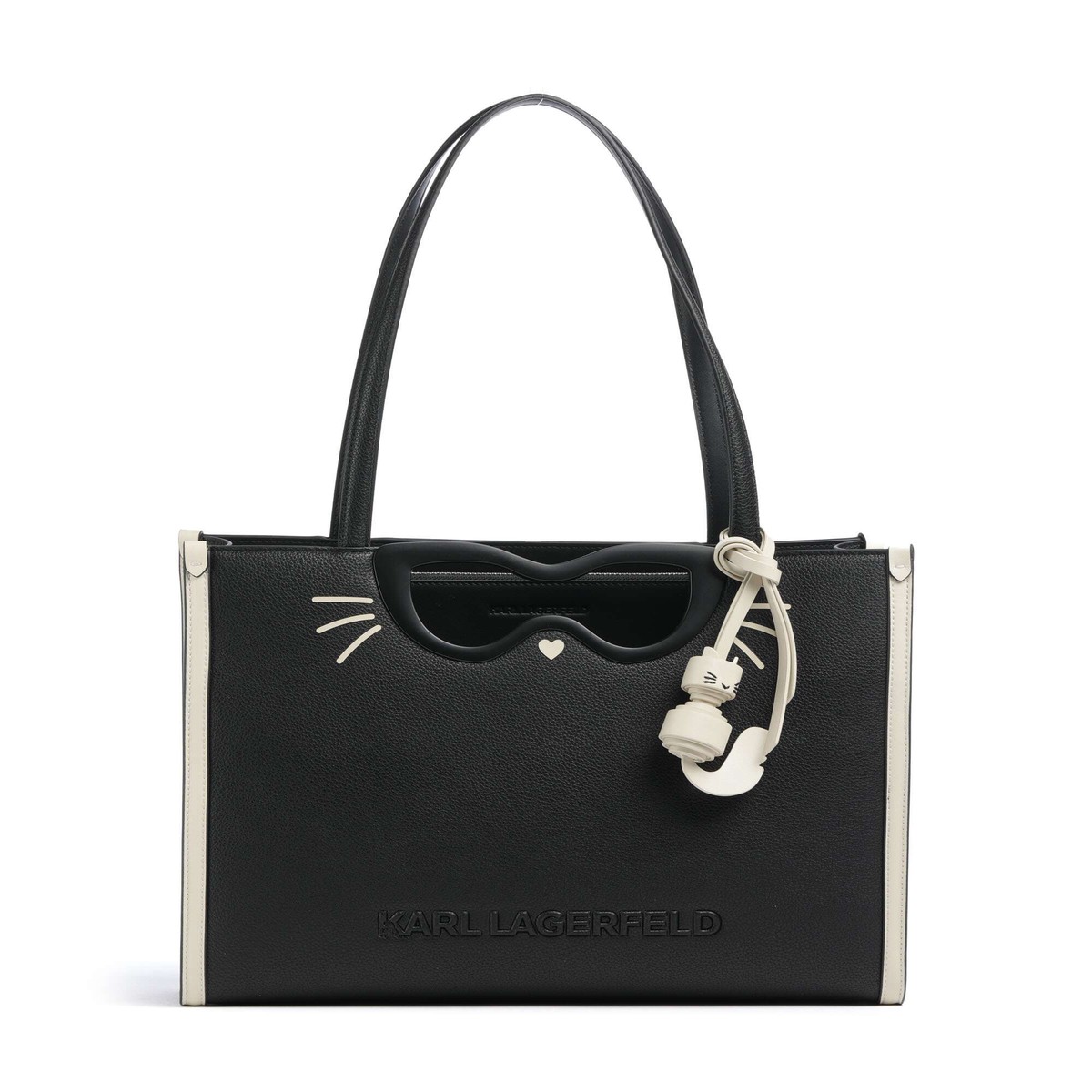 Karl Lagerfeld K/Ikon Choupette Tote bag black
