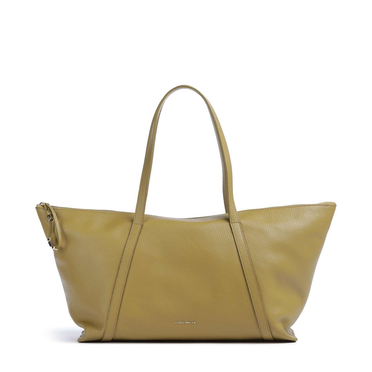 Coccinelle Nory Tote bag seagrass