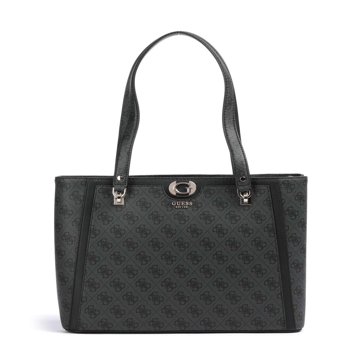 Guess Orlina 4G Logo Tote bag coal logo