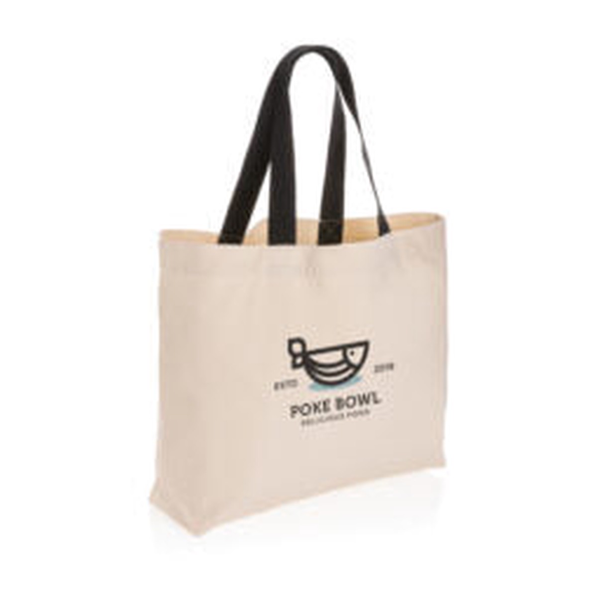 James Canvas Tote Bag - Durable & Customizable for Bulk Orders
