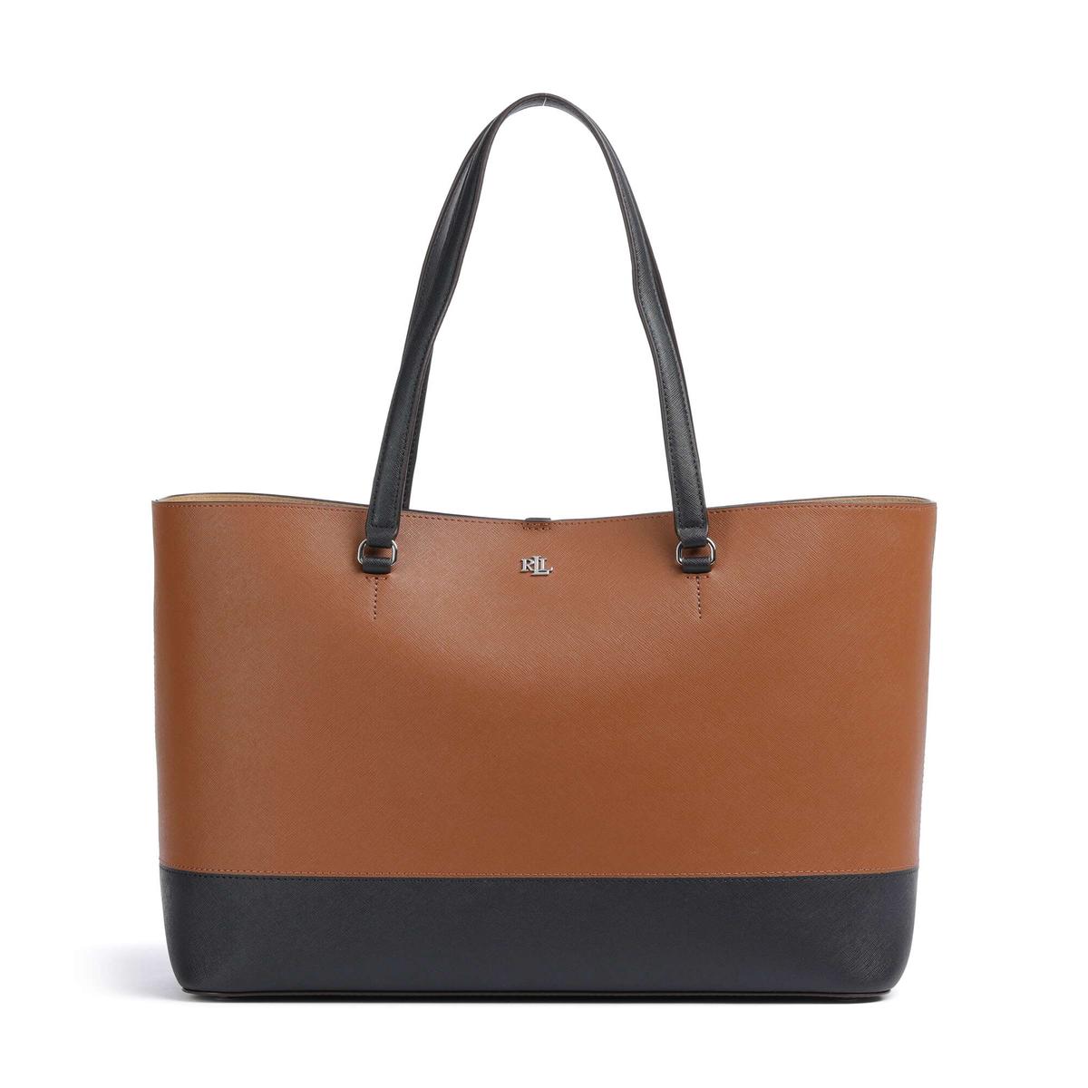 Lauren Ralph Lauren Karly Large Tote bag lauren tan/lauren navy
