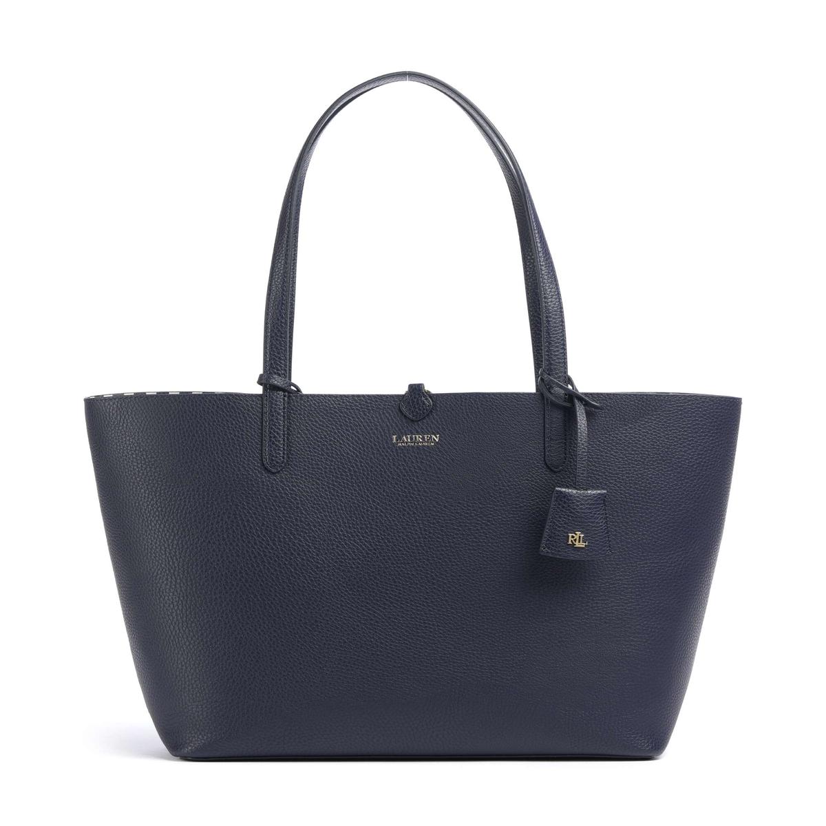 Lauren Ralph Lauren Medium Tote bag refined navy/skinny stripe