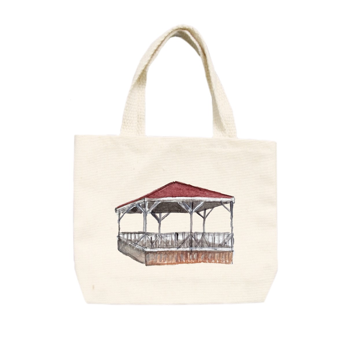 star island gazebo summer house small tote