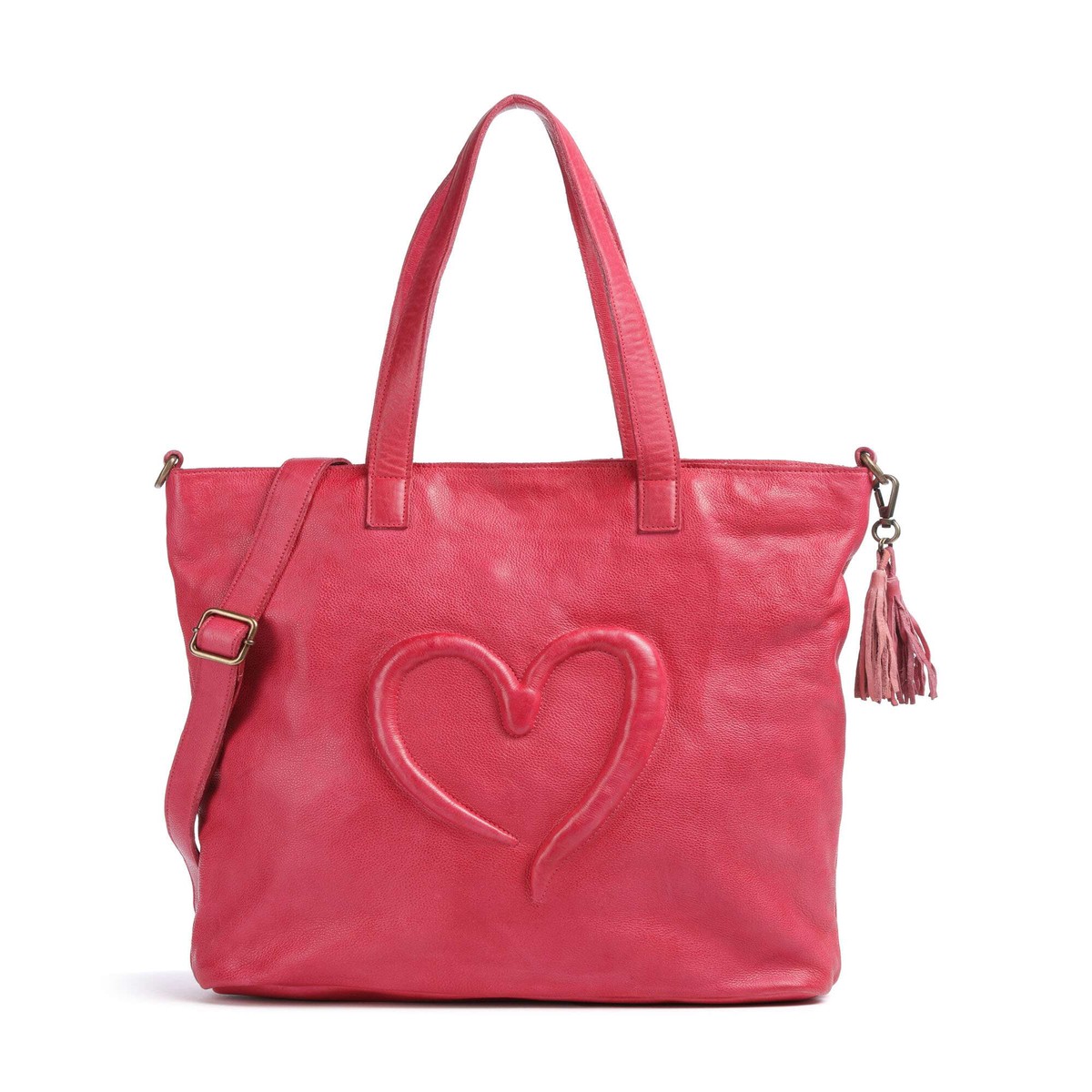 Taschendieb Wien Herzweg 1 Tote bag pink love