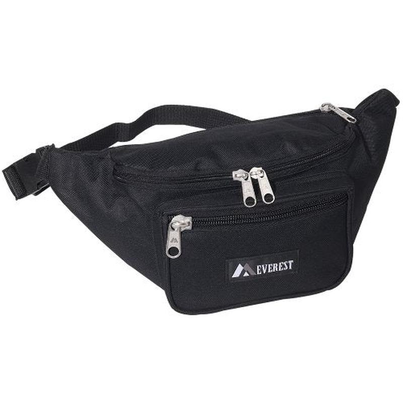 Everest Signature Waist Pack - Large, Black, One Size