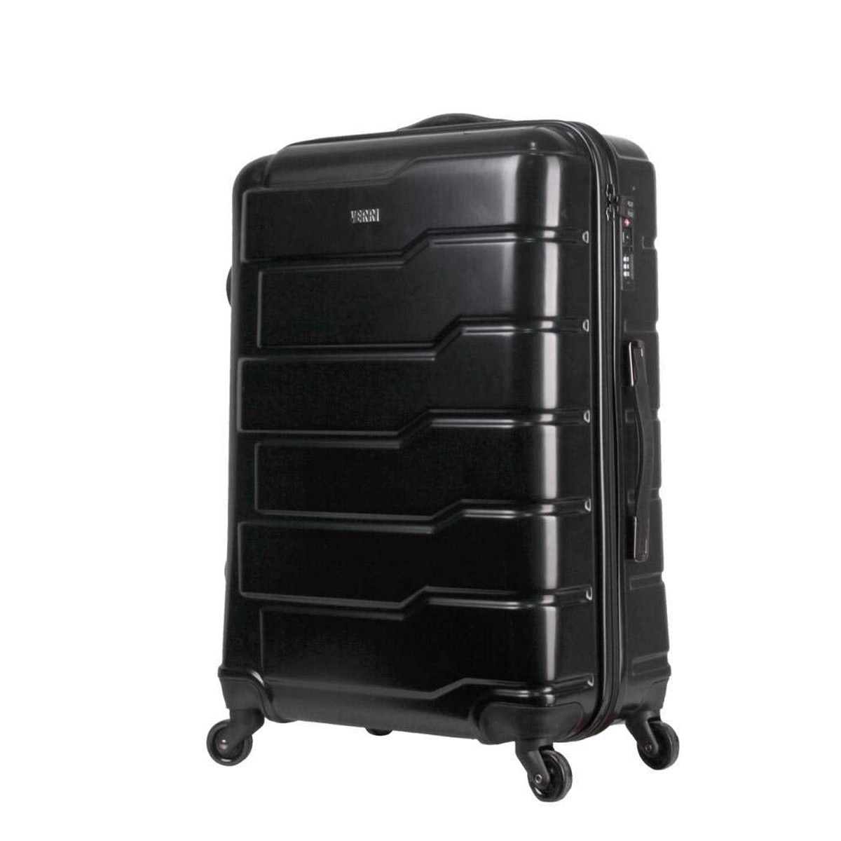 Travel Boarding Case, Universal Wheel Abs Zipper, Travel Outdoor Boarding Case Gift Gift Box Travel Air Travel Case, Black, 24 inch