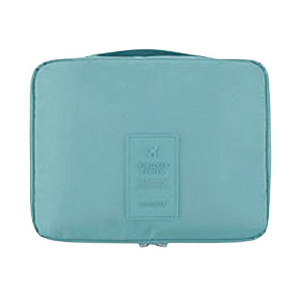 Damara Portable Zipper Business Trip Tidy Bag Organisers Top Handel,Light Blue