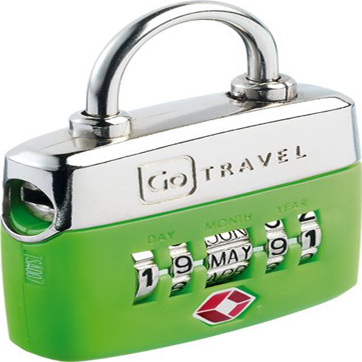 Design Go Birthday Date Lock, Green, One Size