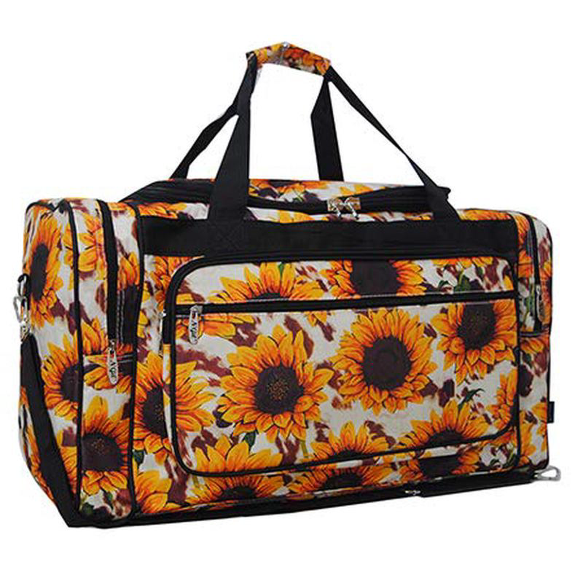 NGIL Canvas 238221 Duffle Bags (Sunflower wCow-Black)