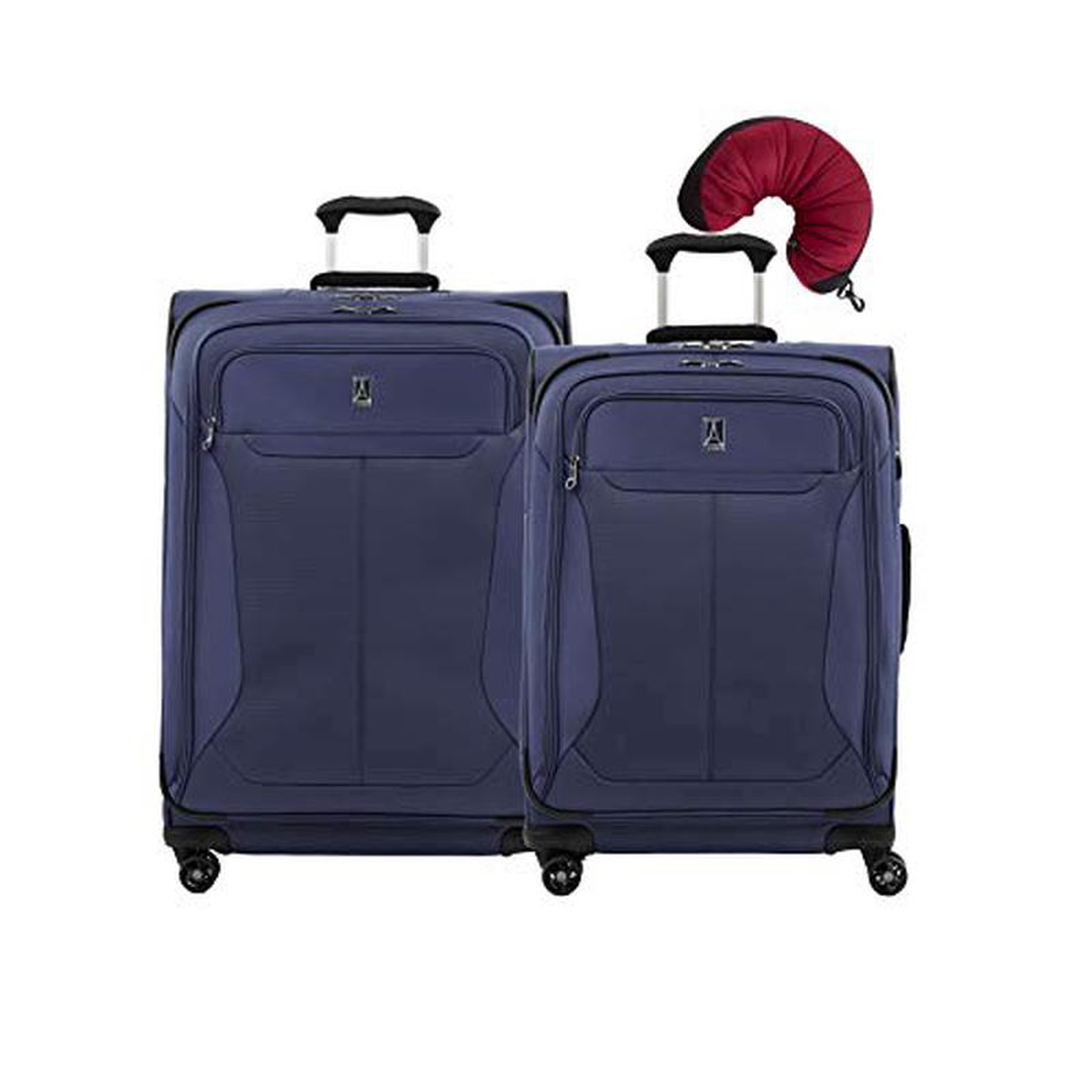 Travelpro Tourlite 2-Piece Set 25 29-Inch Spinners And Travel Pillow (Blue)