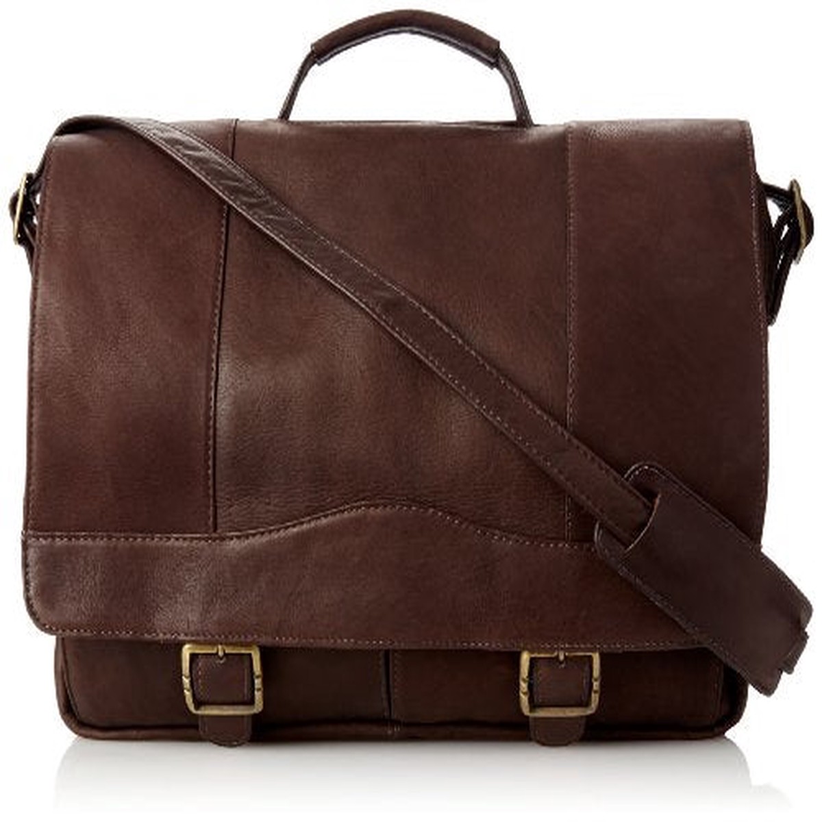 David King & Co. Porthole Brief With Inside Organizer, Cafe, One Size