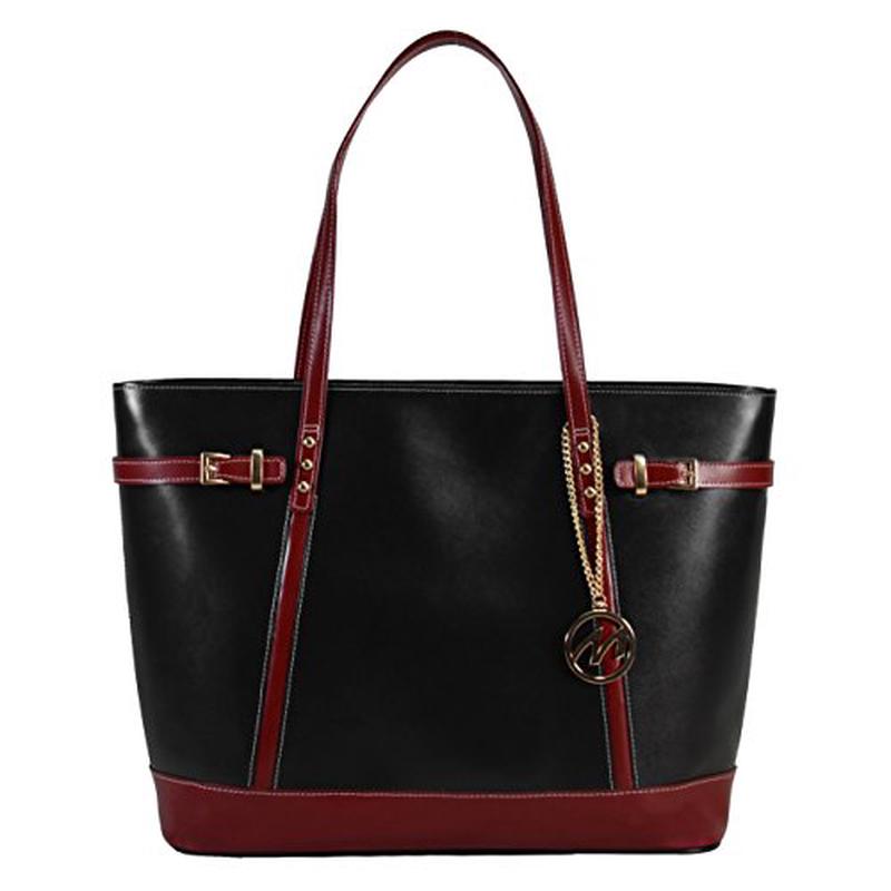 Mckleinusa Serafina 97565 Black Leather Women'S Business Tote