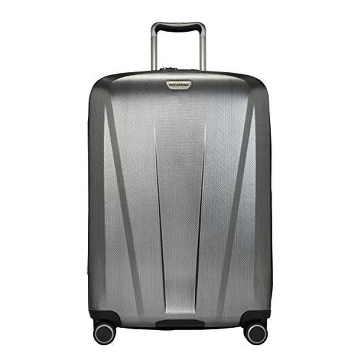 Ricardo Beverly Hills San Clemente 20 26-Inch Checked Suitcase (Moon Silver)