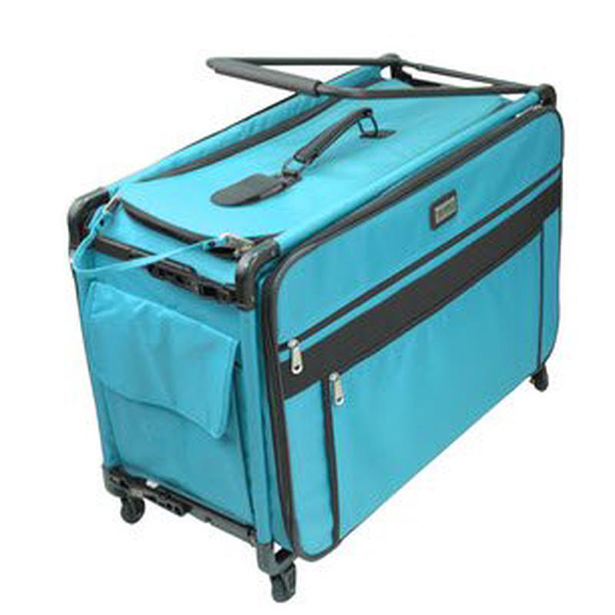 Tutto 9224Tma Turquoise Tutto Machine On Wheels Case 25 By 185 By 13 Turquoise