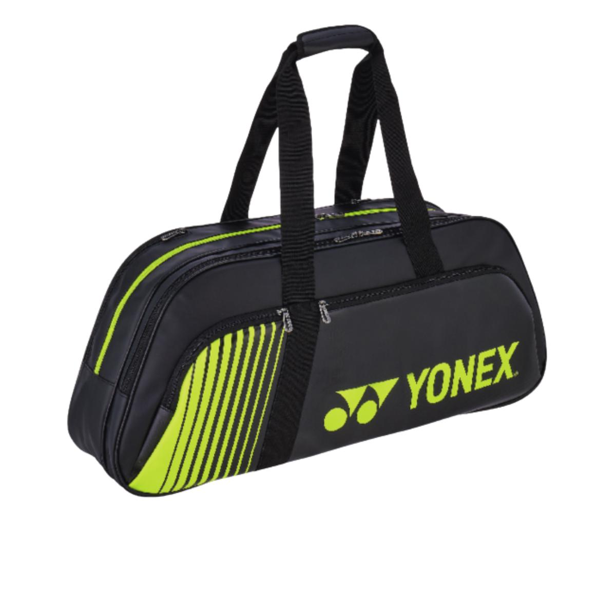 Yonex BA82431WEX Active Tournament Bag - Black/Lime Green