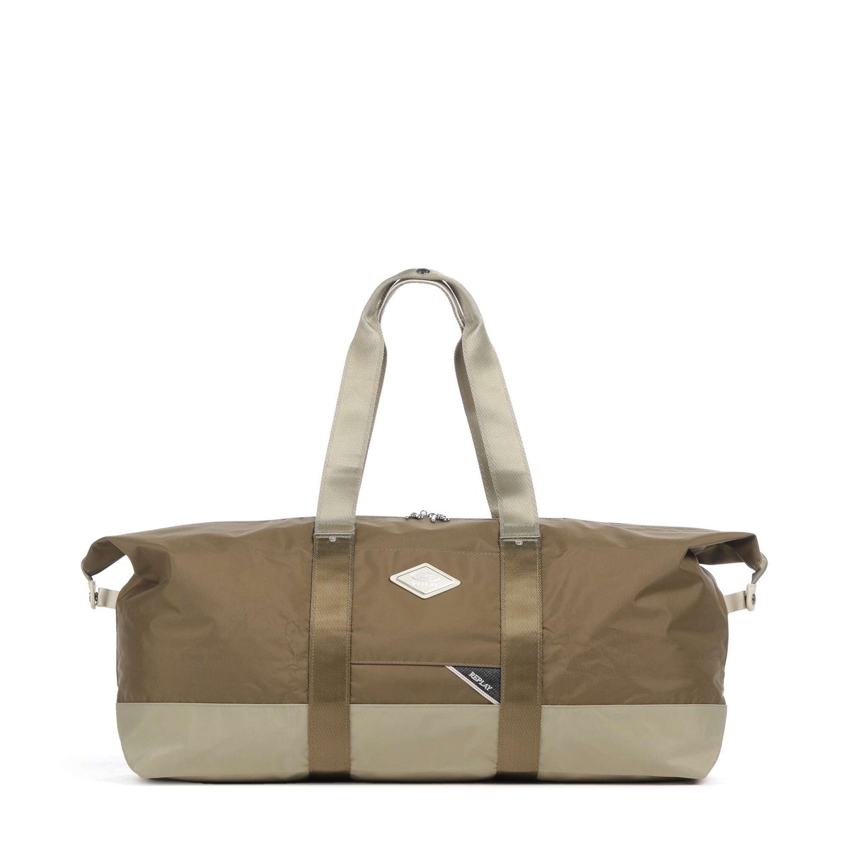 Brics Replay Sand Woo Weekend bag sand wood