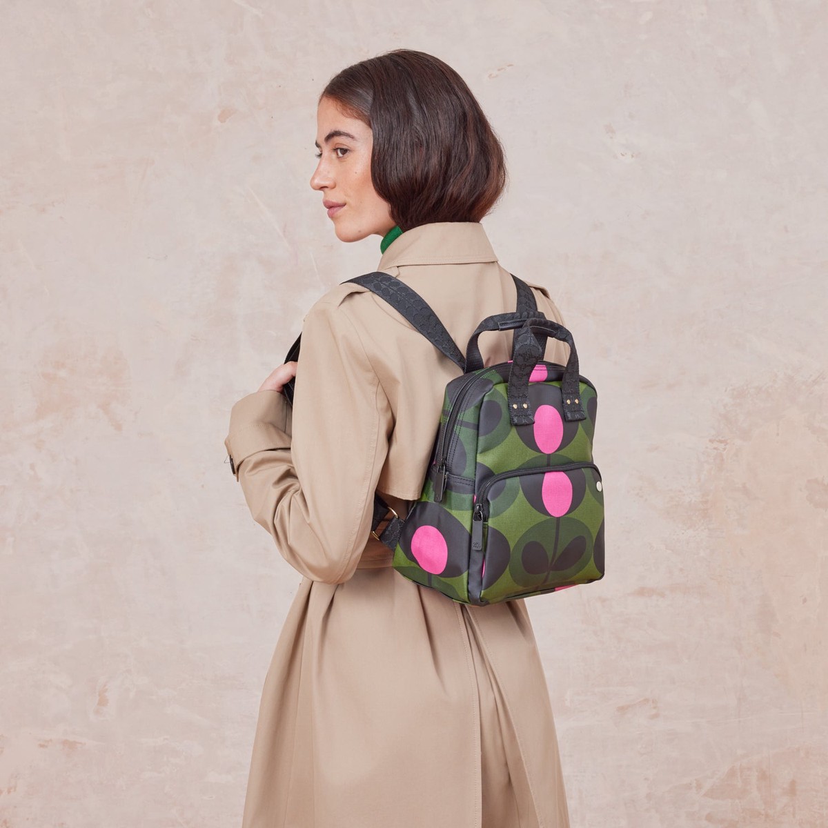 Mini Lotta Backpack - Oval Stem Forest