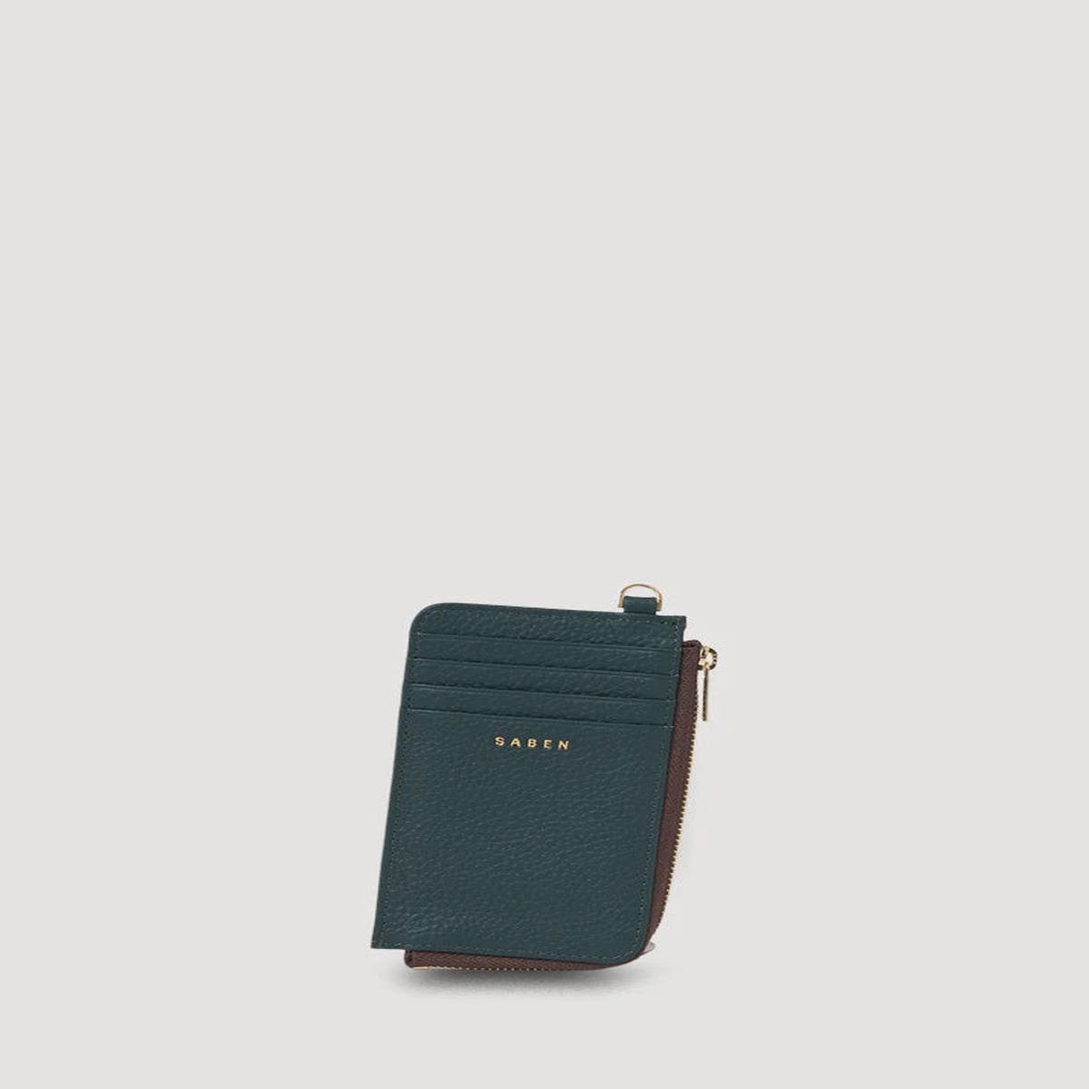 Winona Card Holder Hunter Green