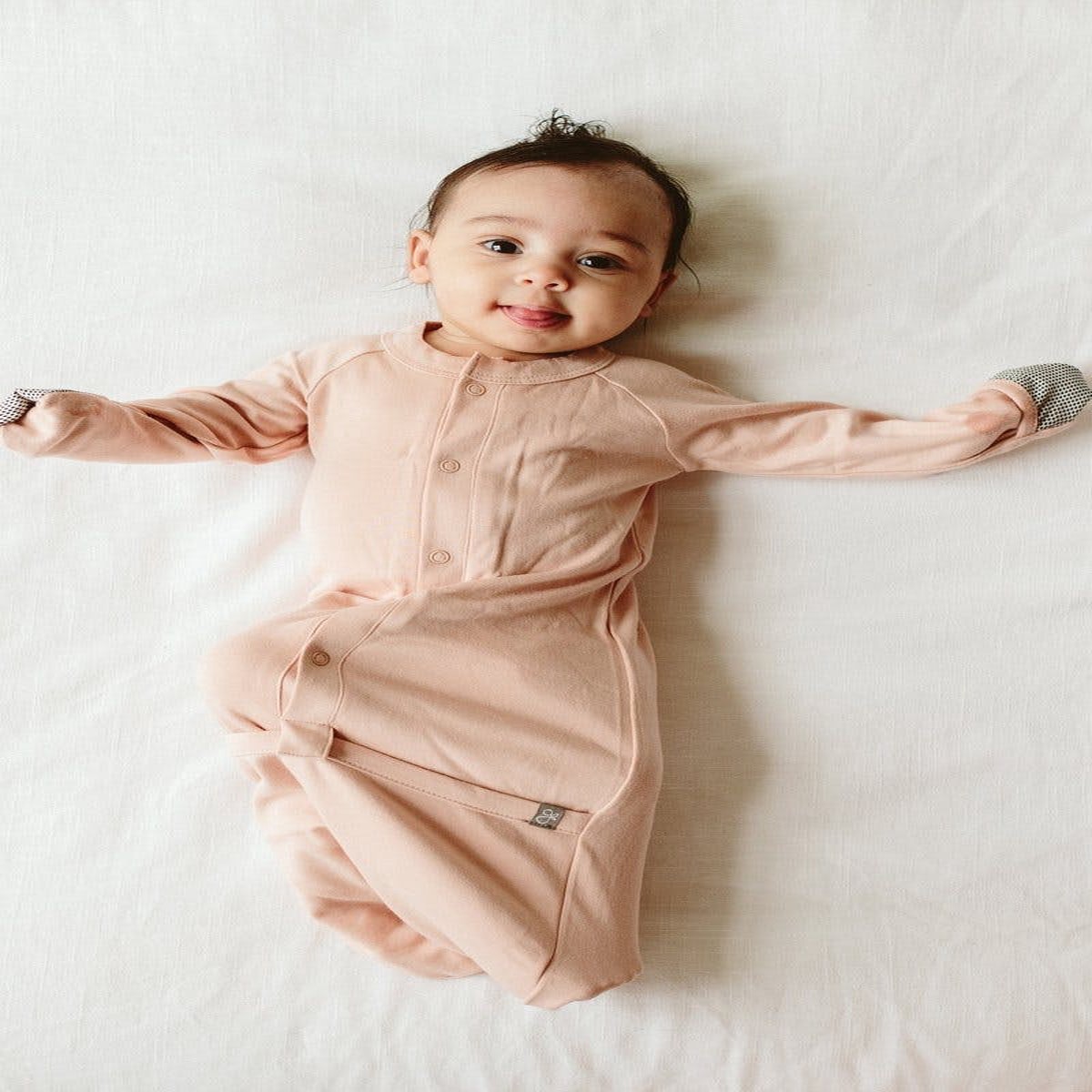 24 HOUR CONVERTIBLE GOWN | ROSE Bamboo Organic Cotton Blend