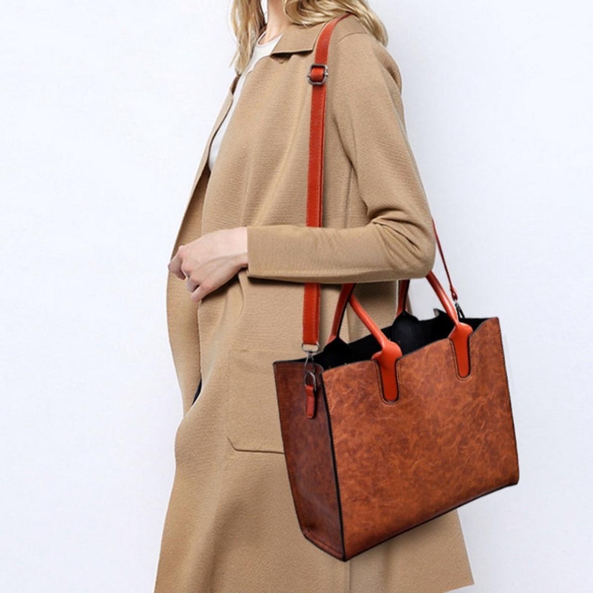 European and American Retro 3 Piece Women's Luxury Bag