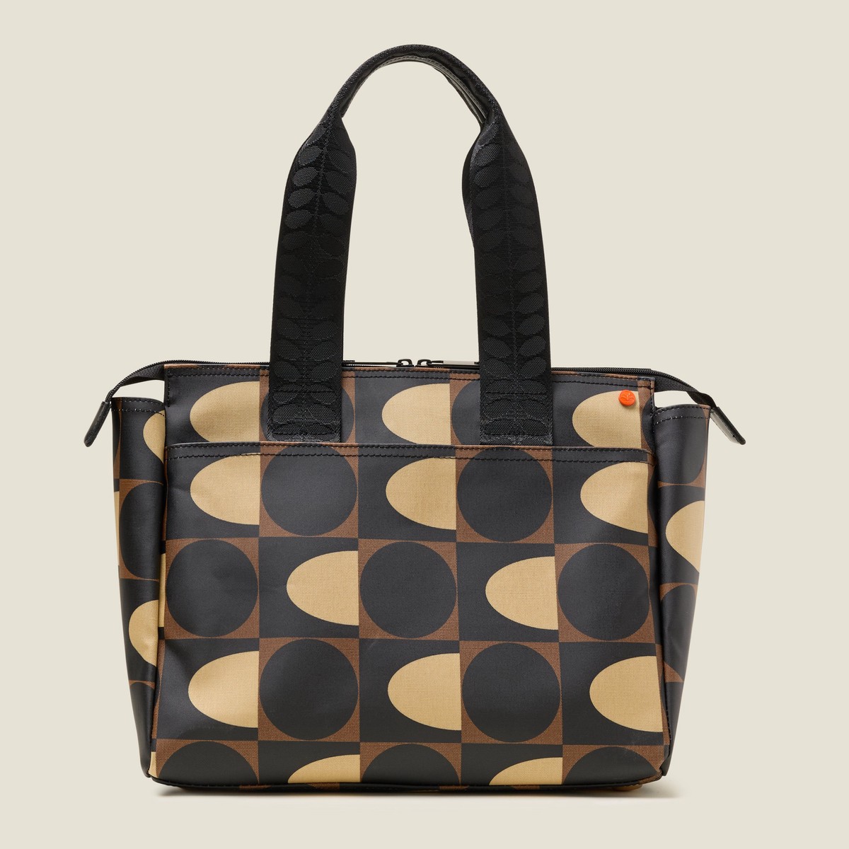 Walker Tote Bag - Spot Square Mocha