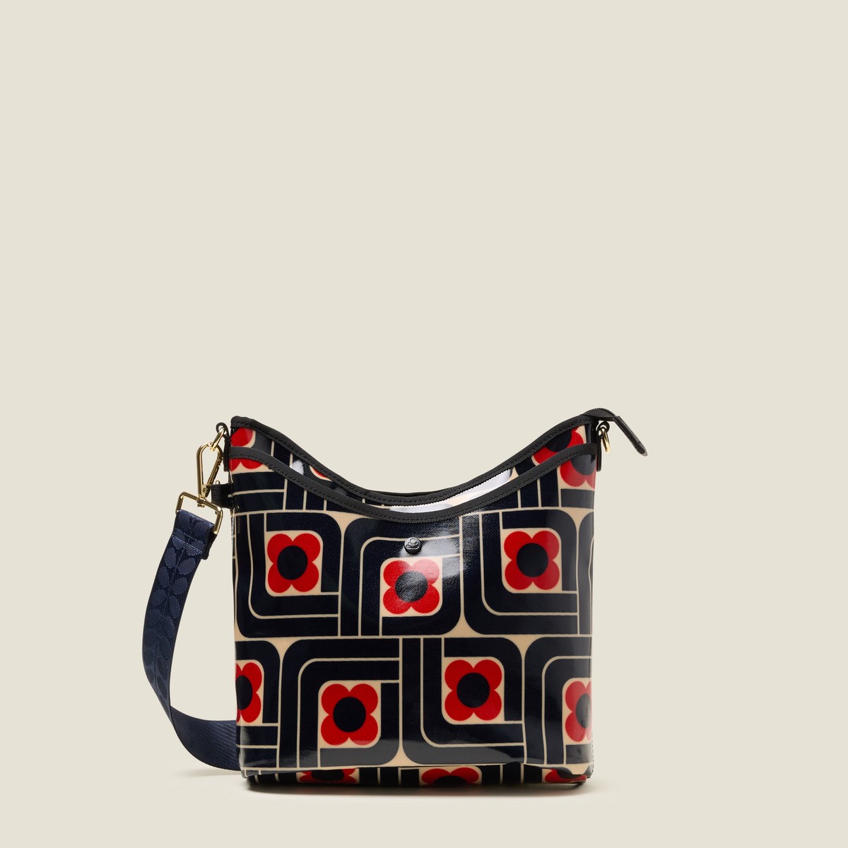 Cross Carry Crossbody Bag - Woodblock Ink