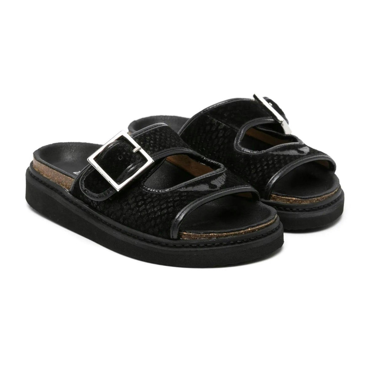 ZADIG & VOLTAIRE Wings-Motif Leather Sandals