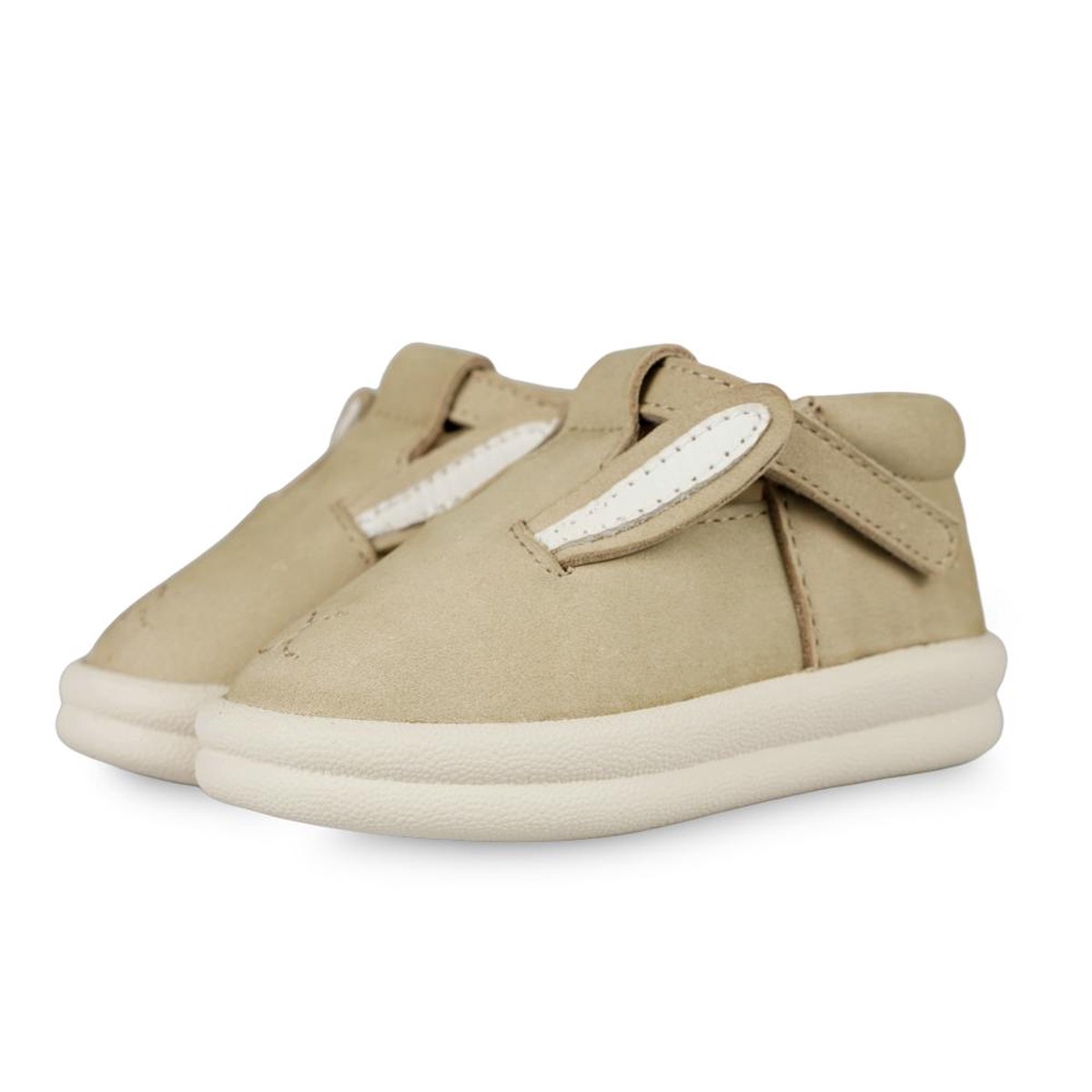 Zazo Classic Shoes | Bunny | Taupe Nubuck