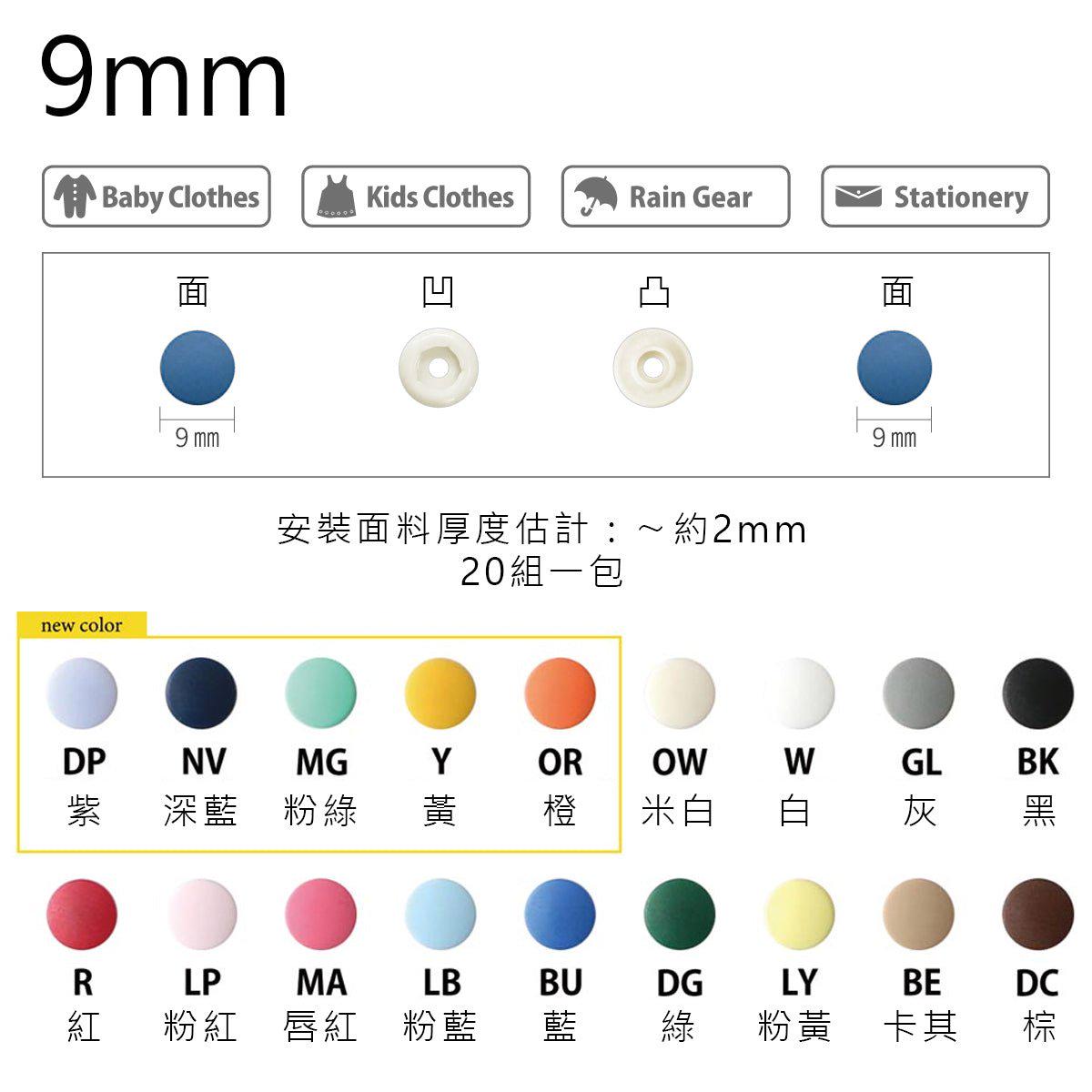 9mm Press machine Button