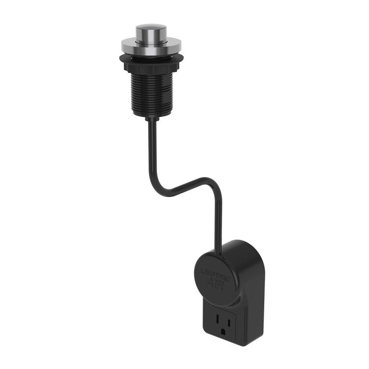 Air Activation Switch East Linear Disposer Midnight Chrome Brass
