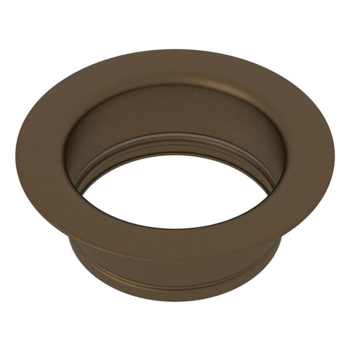 Disposal Flange Escutcheon English Bronze 3-1/2 Inch Brass for ISE Disposals Including Sears/KitchenAid/Whirlpool 5-3/4 Inch