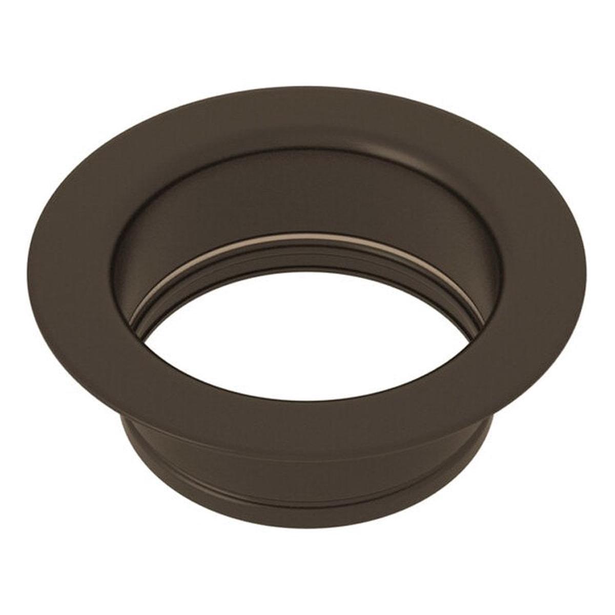 Disposal Flange Escutcheon Tuscan Brass 3-1/2 Inch Brass for ISE Disposals Including Sears/KitchenAid/Whirlpool 5-3/4 Inch