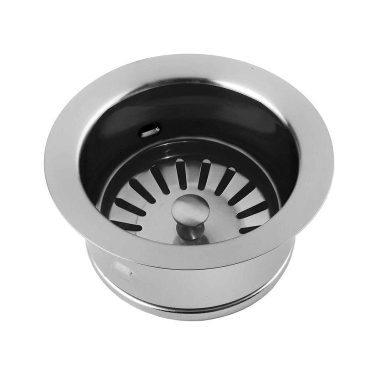 Disposal Flange with Strainer Caramel Bronze 4-1/2 Inch Brass for Continuous Feed Disposals