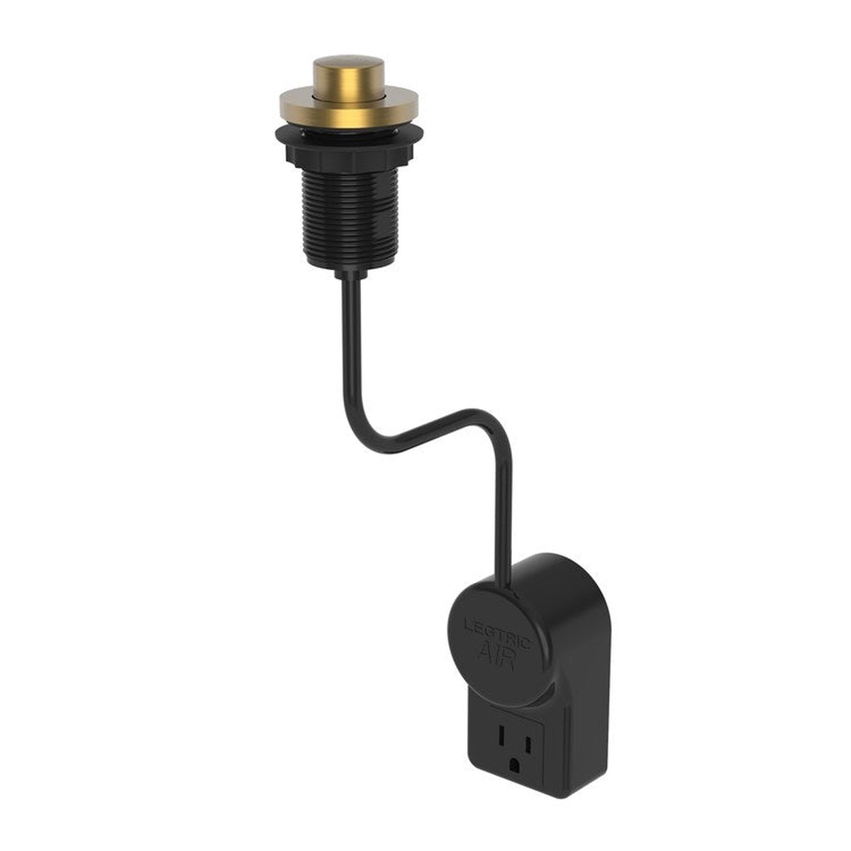 Air Activation Switch East Linear Disposer Satin Bronze PVD Brass