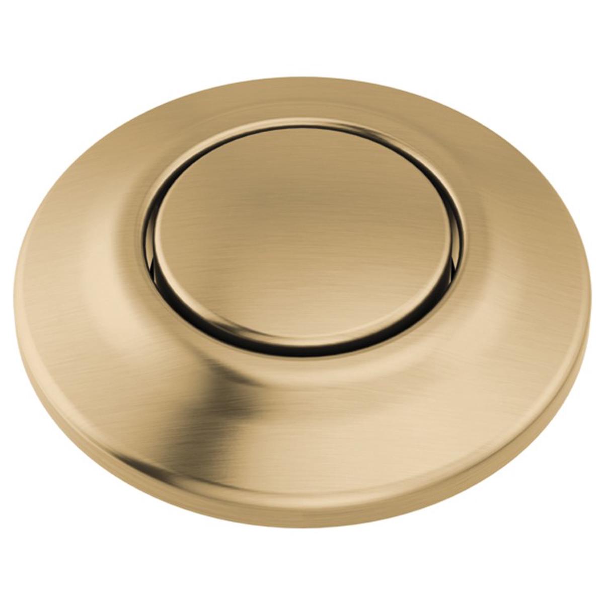 Air Switch with Dual Outlet 1-3/4 Inch Brilliance Luxe Gold Brass 2-9/16 Inch