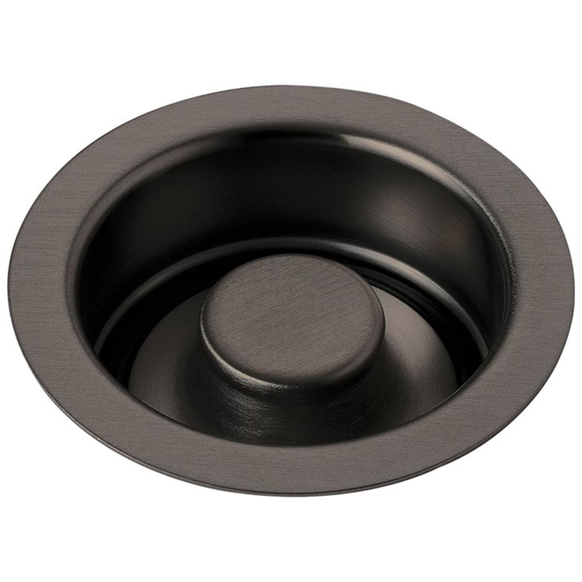 Disposal Flange Rook Stopper Brilliance Luxe Steel 4-1/2 Inch Brass for Kitchen Sink 4-1/2 Inch