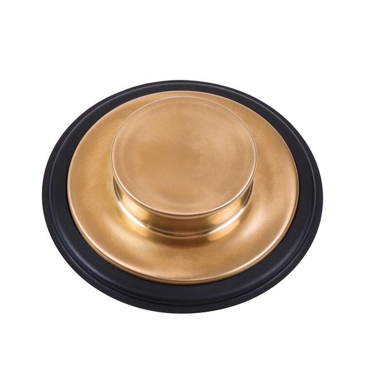 Drain Stopper Brushed Bronze 3-1/2 Inch Metal/Rubber STP-BB for InSinkErator Garbage DISP