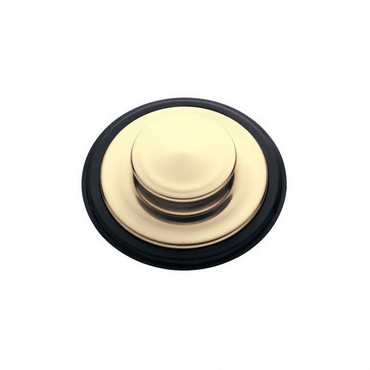 Drain Stopper French Gold 3-1/2 Inch Metal/Rubber STP-FG for InSinkErator Garbage DISP