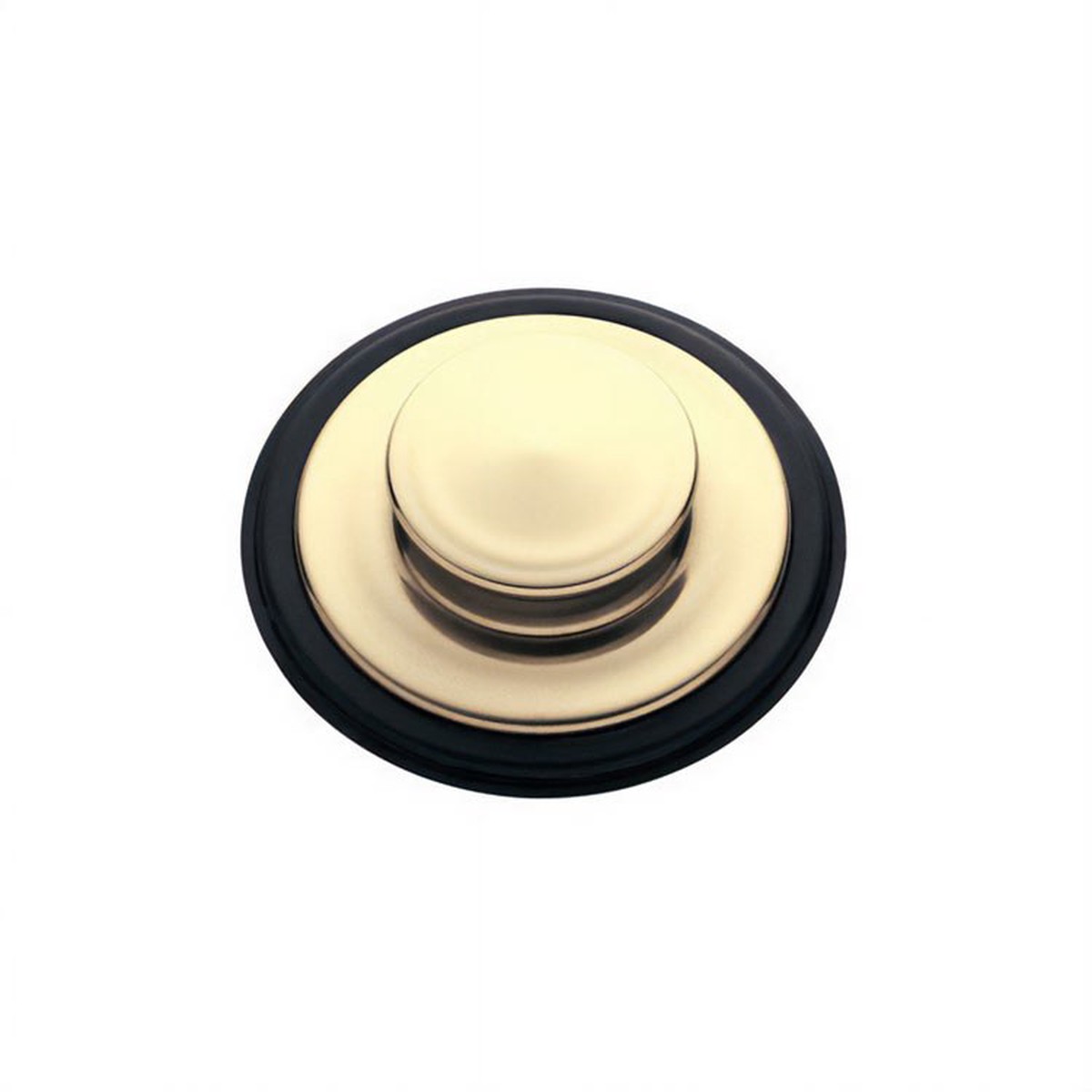 Drain Stopper French Gold 3-1/2 Inch Metal/Rubber STP-FG for InSinkErator Garbage Disposal