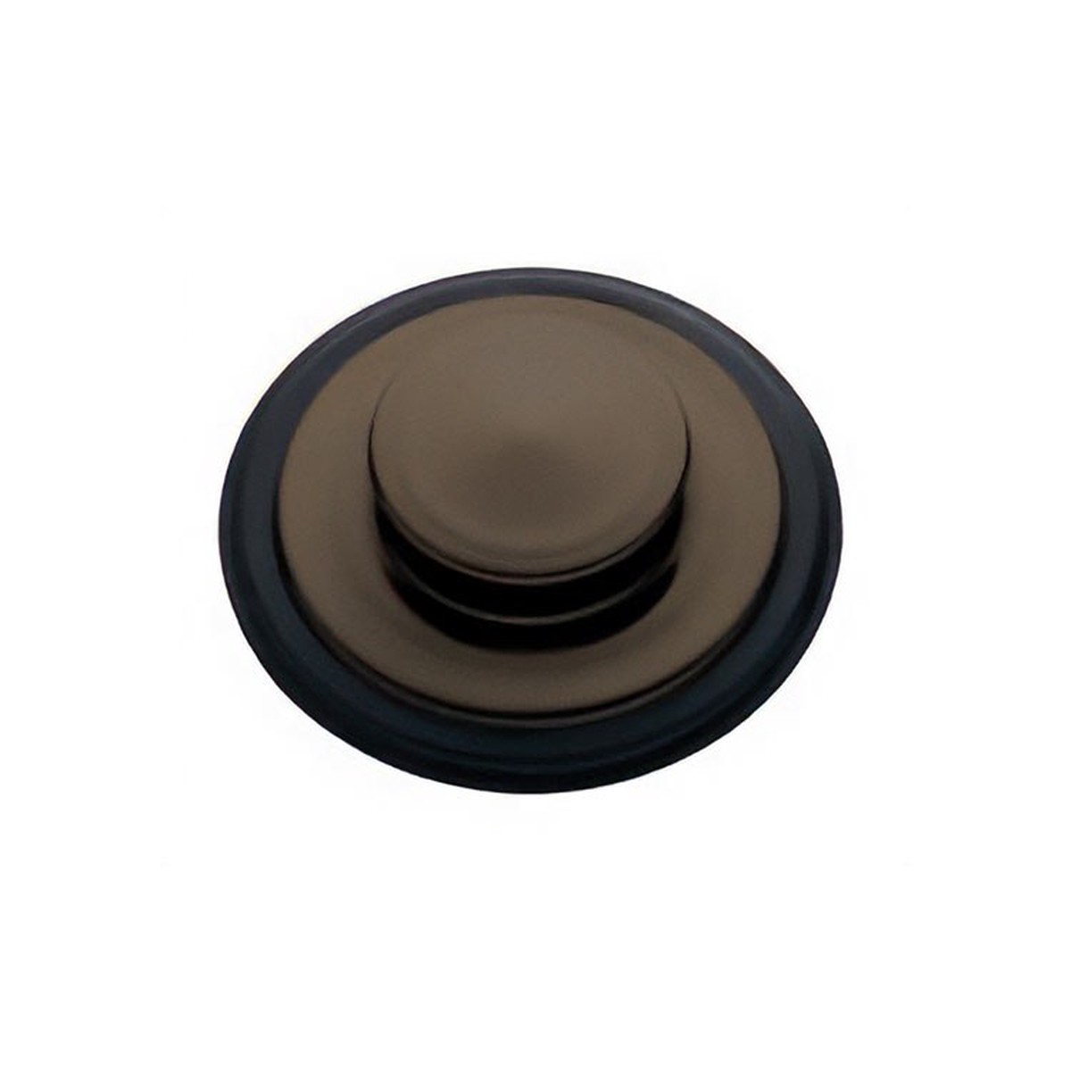 Drain Stopper Mocha Bronze 3-1/2 Inch Metal/Rubber STP-MB for InSinkErator Garbage Disposal