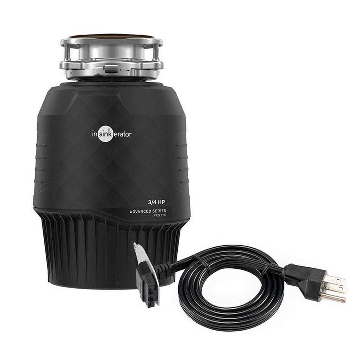 Garbage Disposal Pro 750 3/4 Horsepower 9 Year 750 Food Waste Disposer with Power Cord 1725 Revolutions per Minute 34.6 Ounce 120 Volt