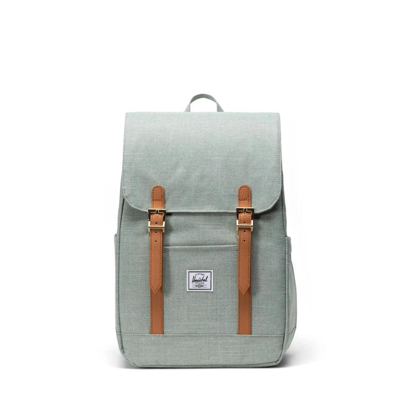 Herschel Small Retreat Backpack - Iceberg Green Crosshatch