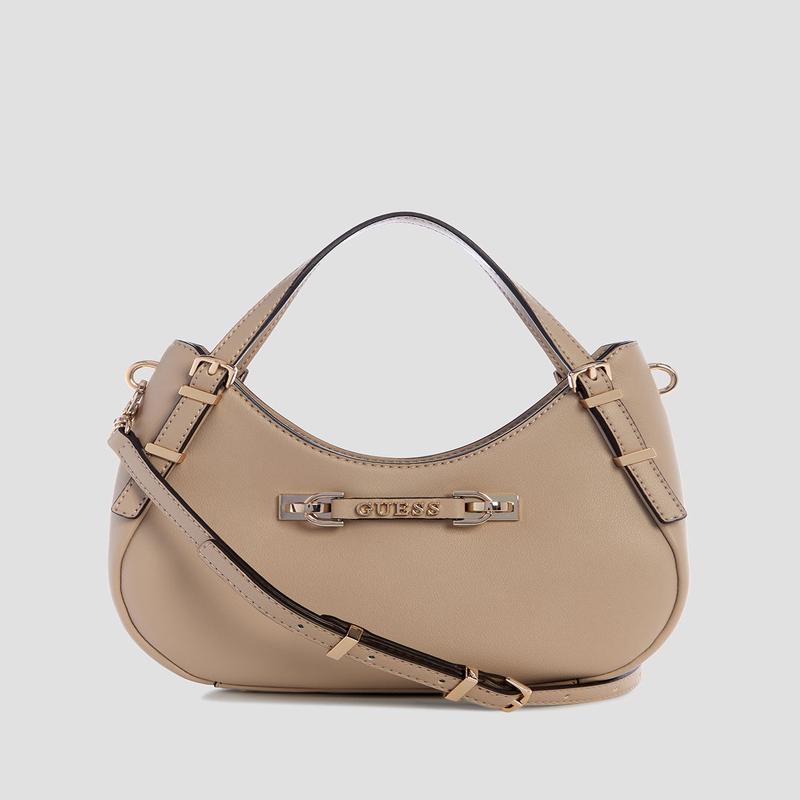 Brown Lefia Small Satchel Bag