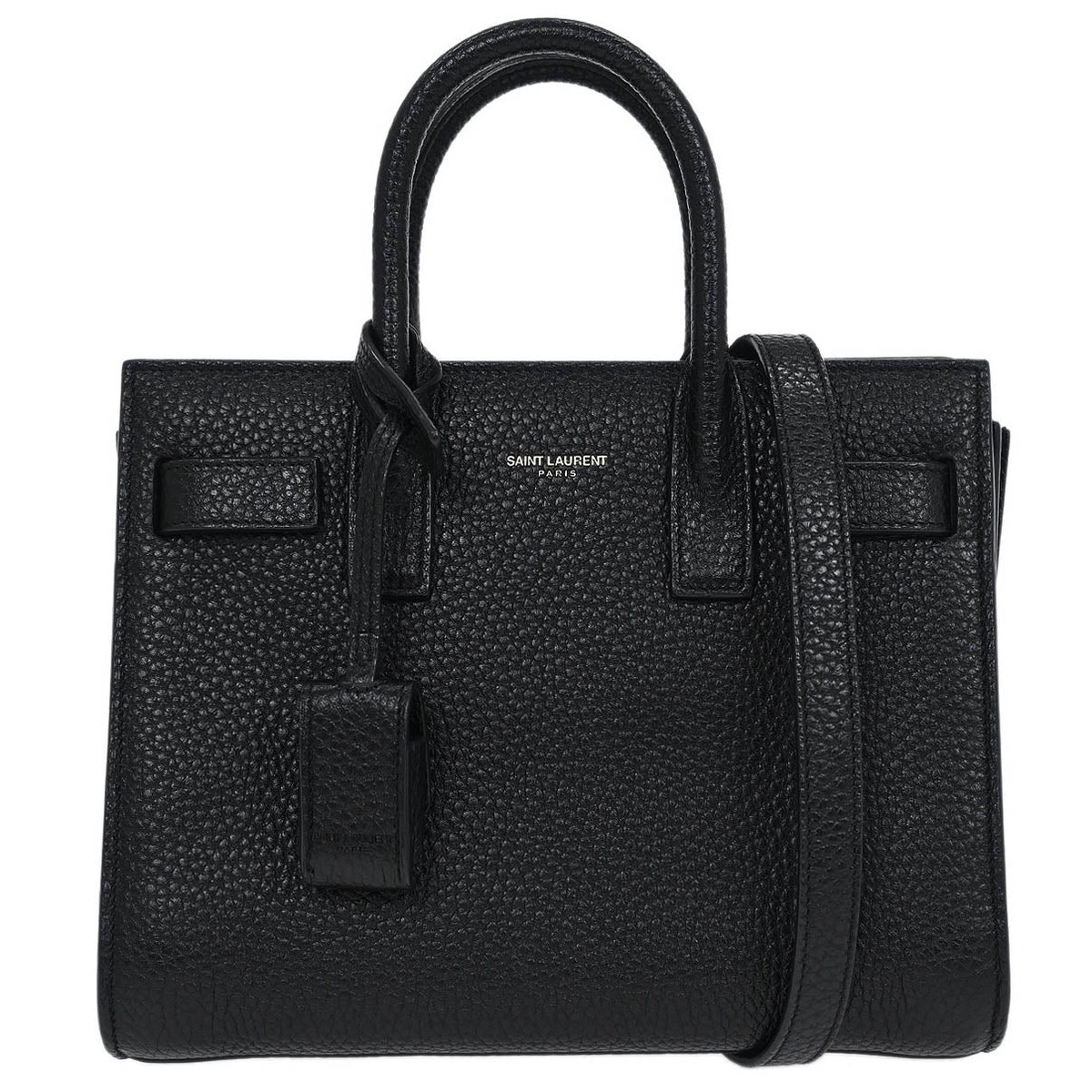 Saint Laurent Black Sac de Jour Baby 2way Shoulder Handbag