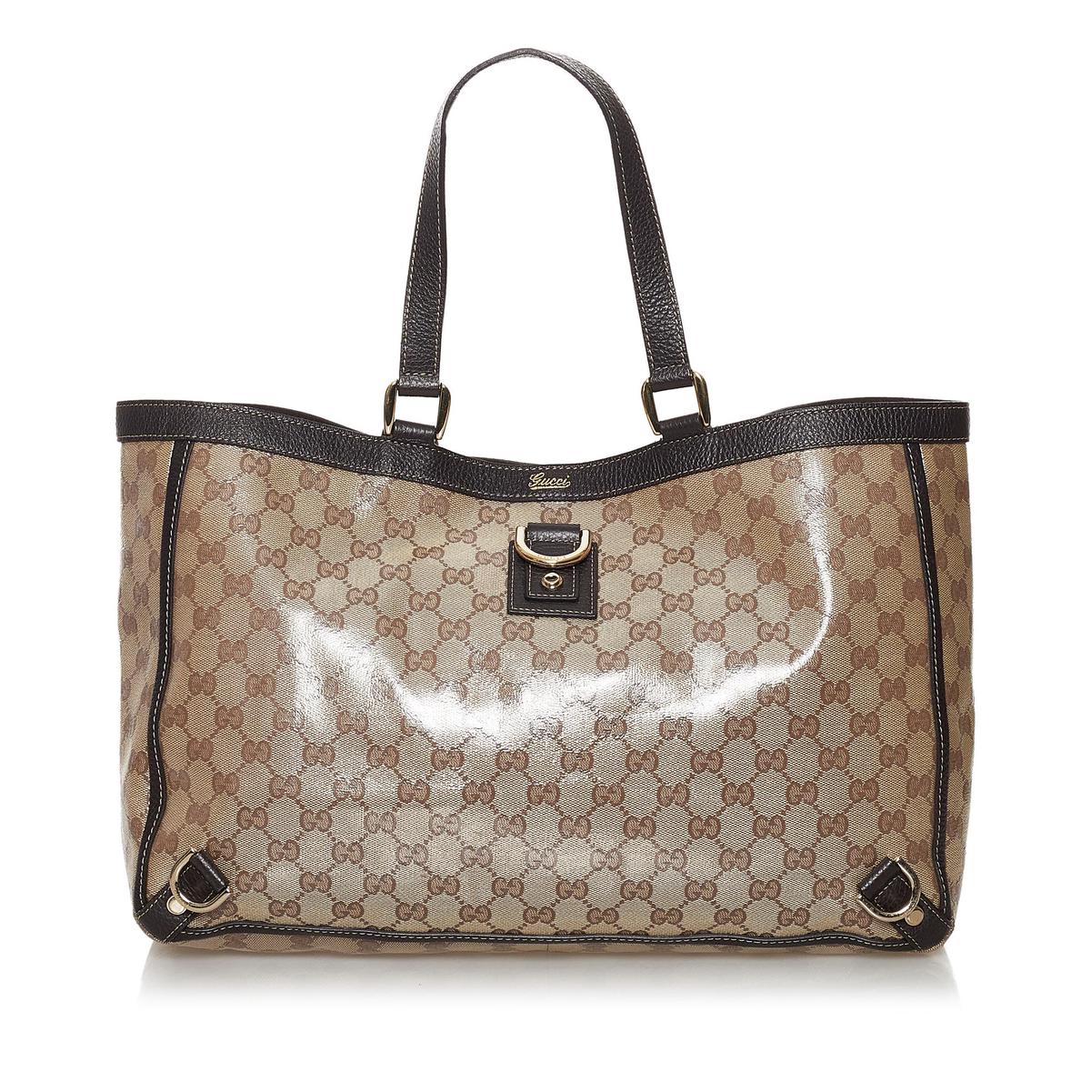 Gucci GG Crystal Abbey D-Ring Tote Bag