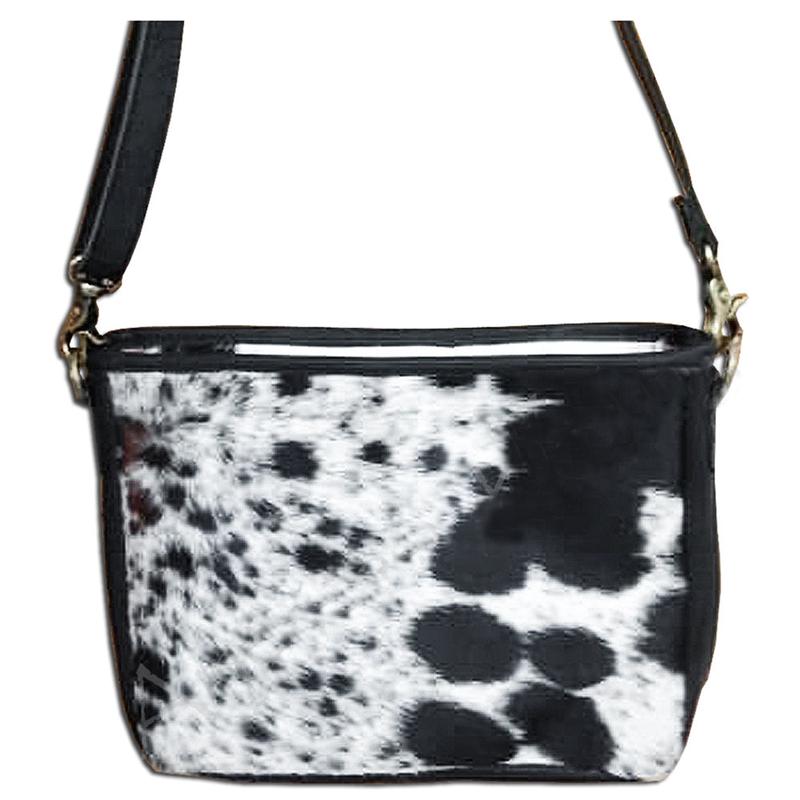 American Darling Crossbody Hair On Genuine Leather Western Women Bag Handbag Purse | for Cute
