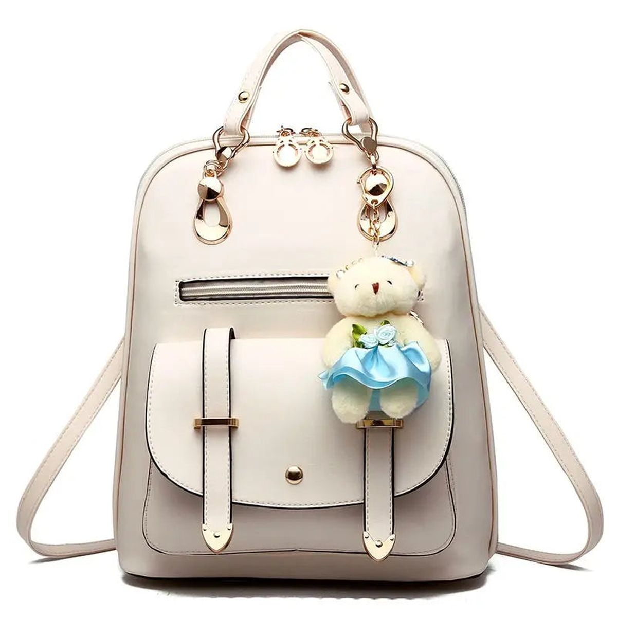Women Leather Backpack Female Backpack PU leather Women
