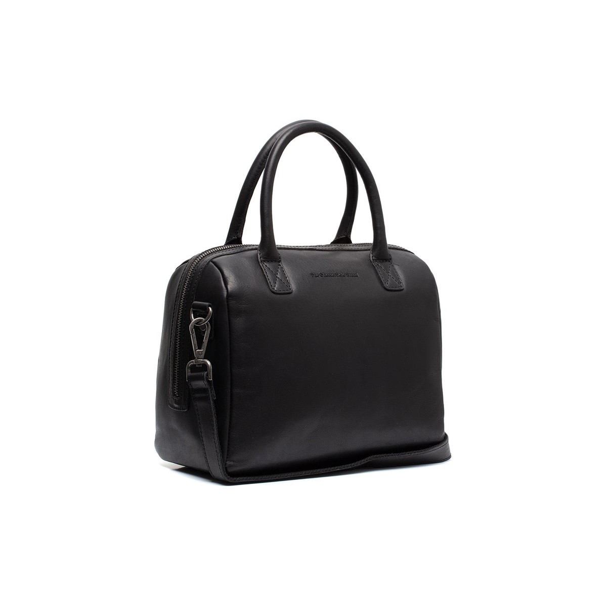 Leather Handbag Black Langton